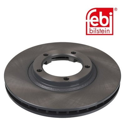 Febi 108502 Brake Disc Front High Performance Fits Mitsubishi L300 1994 - 2000