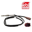 Febi 100810 Exhaust Gas Temperature Sensor Premium Fits Audi A3 2013 - 2017