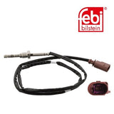 Febi 100810 Exhaust Gas Temperature Sensor Premium Fits Audi A3 2013 - 2017
