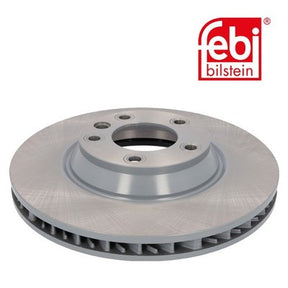 Febi 26653 Brake Disc Front Axle Right Premium Fits Audi Q7 2011 - 2015