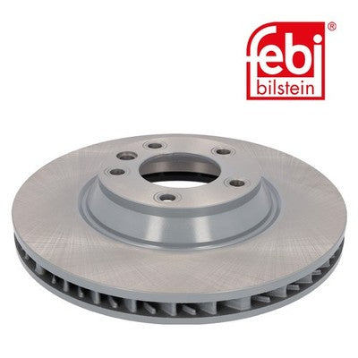 Febi 26653 Brake Disc Front Axle Right Premium Fits Audi Q7 2011 - 2015