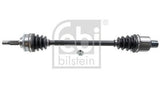 Febi 182459 Drive Shaft With Nut Front Axle Right Fits Renault Clio 1998 - 2025