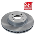 Febi 11893 Brake Disc Front High Performance Fits Toyota Corolla 1995 - 2000
