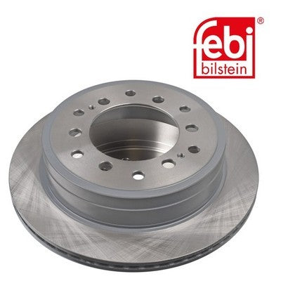 Febi 108388 Brake Disc Rear Premium Fits Toyota LandCruiser Prado 2009 - 2024