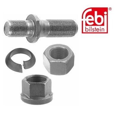 Febi 06297 Wheel Stud Steel Standard Premium Fits BMW 5 Series 2004 - 2007