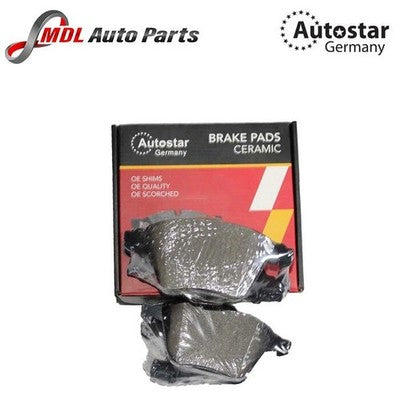 AutoStar Germany Brake Pad Set 4F0698151B for Audi A4 A6 A8