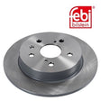 Febi 108495 Brake Disc Rear High Performance Fits Suzuki SX4 2010 - 2024