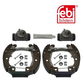 Febi 37490 Brake Shoe Set Rear High Performance Fits Citroen Saxo 1996 - 2003