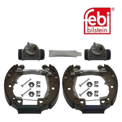 Febi 37490 Brake Shoe Set Rear High Performance Fits Citroen Saxo 1996 - 2003