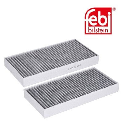 Febi 37337 Cabin Filter Set High Performance Fits Renault Laguna 2012 - 2015