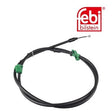 Febi 108710 Premium Brake Cable Left Rear Durable Fits Ford Mondeo 2010-2015
