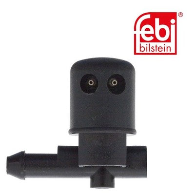 Febi 49195 Windscreen Washer Nozzle Standard Fits Vauxhall Astra 2003 - 2005