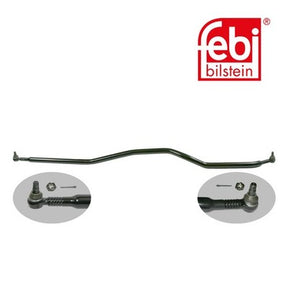 Febi 21732 Drag Link For LR Hand Drive With Castellated Nut And Split Pins