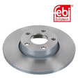 Febi 08347 Brake Disc Front Axle Standard Premium Fits Audi A4 1996 - 2001
