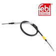 Febi 109483 Brake Cable Rear Right Durable Fits Citro�n C4 Picasso 2007-2011