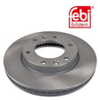 Febi 108555 Brake Disc Front Axle Premium Fits Kia Sedona 2006 - 2015