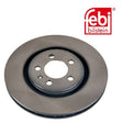 Febi 06548 Brake Disc Front Axle Standard Premium Fits VW Golf 1991 - 1997
