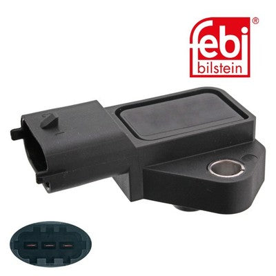 Febi 100657 Manifold Pressure Sensor Premium Quality For Opel Corsa 2006 - 2014