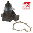 Febi 01658 Water Pump Cast Aluminium Premium Fits Mercedes-Benz 190 1983 - 1989