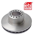 Febi 21155 Brake Disc Front Axle Premium Grade Durable High Performance