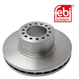 Febi 21155 Brake Disc Front Axle Premium Grade Durable High Performance