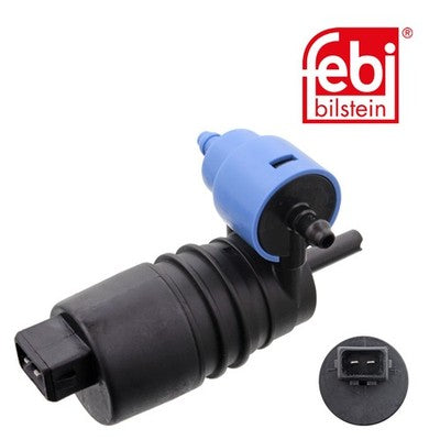 Febi 10275 Windscreen Washer Pump Standard Premium For Opel Corsa 2006 - 2014