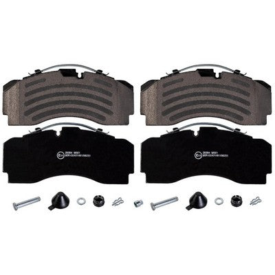 Febi 174312 Brake Pad Set Rear Front With Fastening Material High Performance