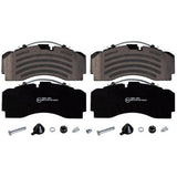 Febi 174312 Brake Pad Set Rear Front With Fastening Material High Performance