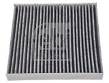 Febi 192860 Cabin Filter Activated Carbon Efficient Fits MG HS 2020 - 2025