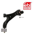 Febi 41741 Control Arm Front Right Sheet Steel Fits Vauxhall Antara 2006 - 2015