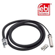 Febi 106400 ABS Sensor Rear Axle Left With Bush Premium Grade High Performance