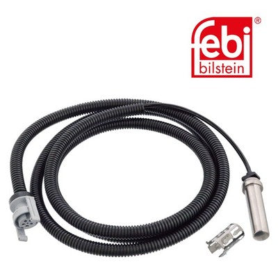 Febi 106400 ABS Sensor Rear Axle Left With Bush Premium Grade High Performance