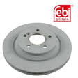 Febi 26108 Brake Disc Rear Premium Fits Mercedes-Benz S-Class 2009 - 2013