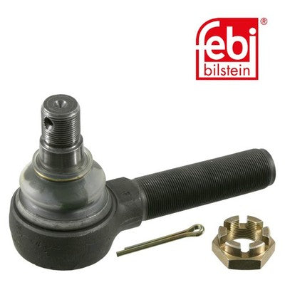Febi 21595 Tie Rod / Drag Link End Front Axle For LR Hand Drive With Crown Nut