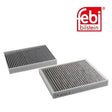 Febi 31985 Cabin Filter Set High Performance Fits BMW 6 Series 2013 - 2015