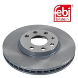 Febi 17210 Brake Disc Front High Performance Fits Vauxhall Astra 2002 - 2005