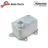 AutoStar Germany Engine Oil Cooler 06L117321E for Audi A3, A4, A5, VW Golf GTI