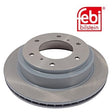 Febi 26047 Brake Disc Rear Premium Fits Mitsubishi Pajero/Shogun 2007 - 2024