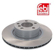 Febi 38577 Brake Disc Rear Premium High Performance Fits BMW X3 2011 - 2012