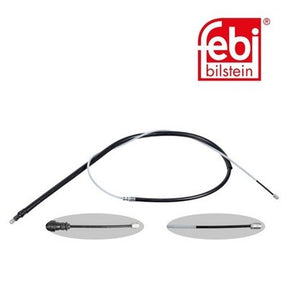 Febi 101818 Brake Cable Left Rear Right Durable Fits Renault Megane 2002-2008