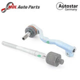 AutoStar Germany Left Tie Rod Assembly 32106858735 for BMW X5 X6 F15 F16