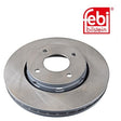 Febi 44120 Brake Disc Front Premium Fits Mitsubishi Colt 2010 - 2012