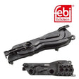 Febi 104091 Bracket Plastic Black High Performance Fits BMW 5 Series 2007 - 2009