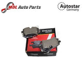 AutoStar Germany Front Brake Pad Set 34106874034 for MINI Cooper F55 F56 2.0
