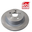 Febi 26062 Brake Disc Rear High Performance Fits Toyota Avensis 1999 - 2003