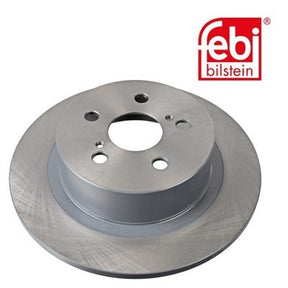 Febi 26062 Brake Disc Rear High Performance Fits Toyota Avensis 1999 - 2003