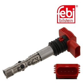 Febi 29859 Ignition Coil Premium Durable High Quality Fits Audi A4 2000 - 2004