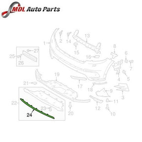 Land Rover Genuine Front Bumper Insert Lower Molding - LR095016