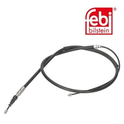 Febi 31147 Premium Brake Cable Left Rear Durable Fits BMW 5 Series 2007-2009
