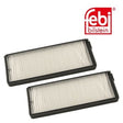 Febi 31367 Cabin Filter Set High Performance Fits Daewoo Tacuma 2000 - 2025